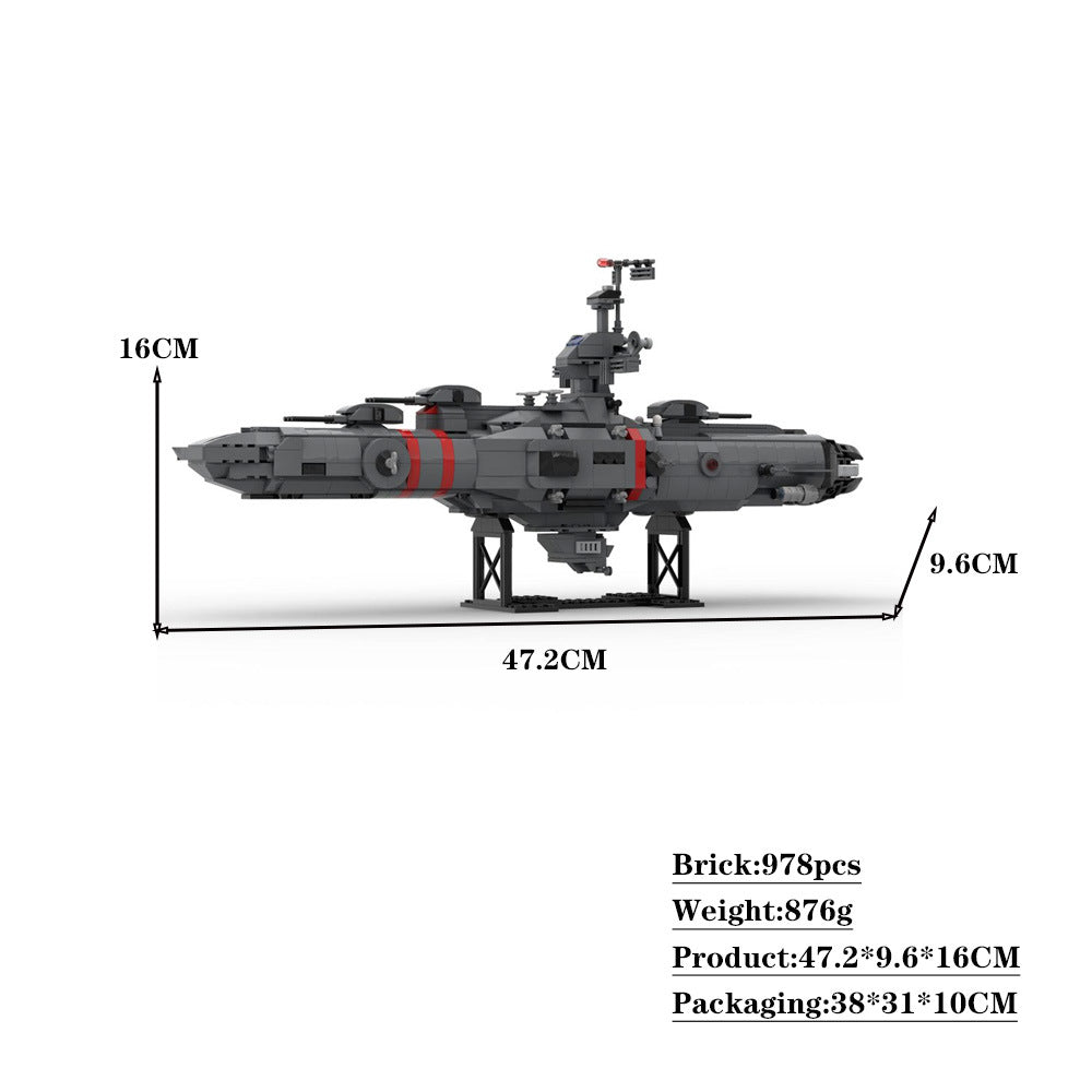 space cruiser building set | star blazers | moc-52207 - 2