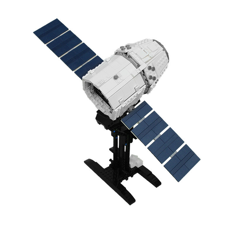 spacex dragon spacecraft building set | moc-4573 - 3