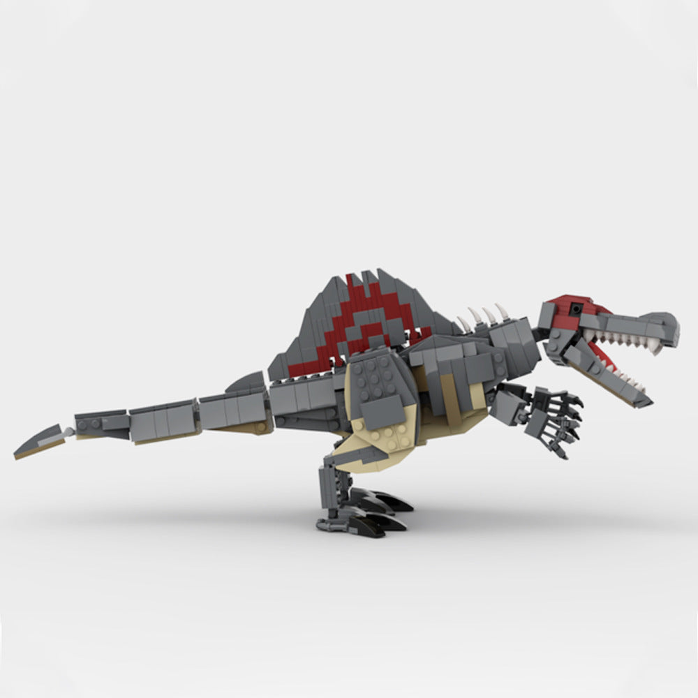 spinosaurus minifigure scale building set | moc-154188 - 2