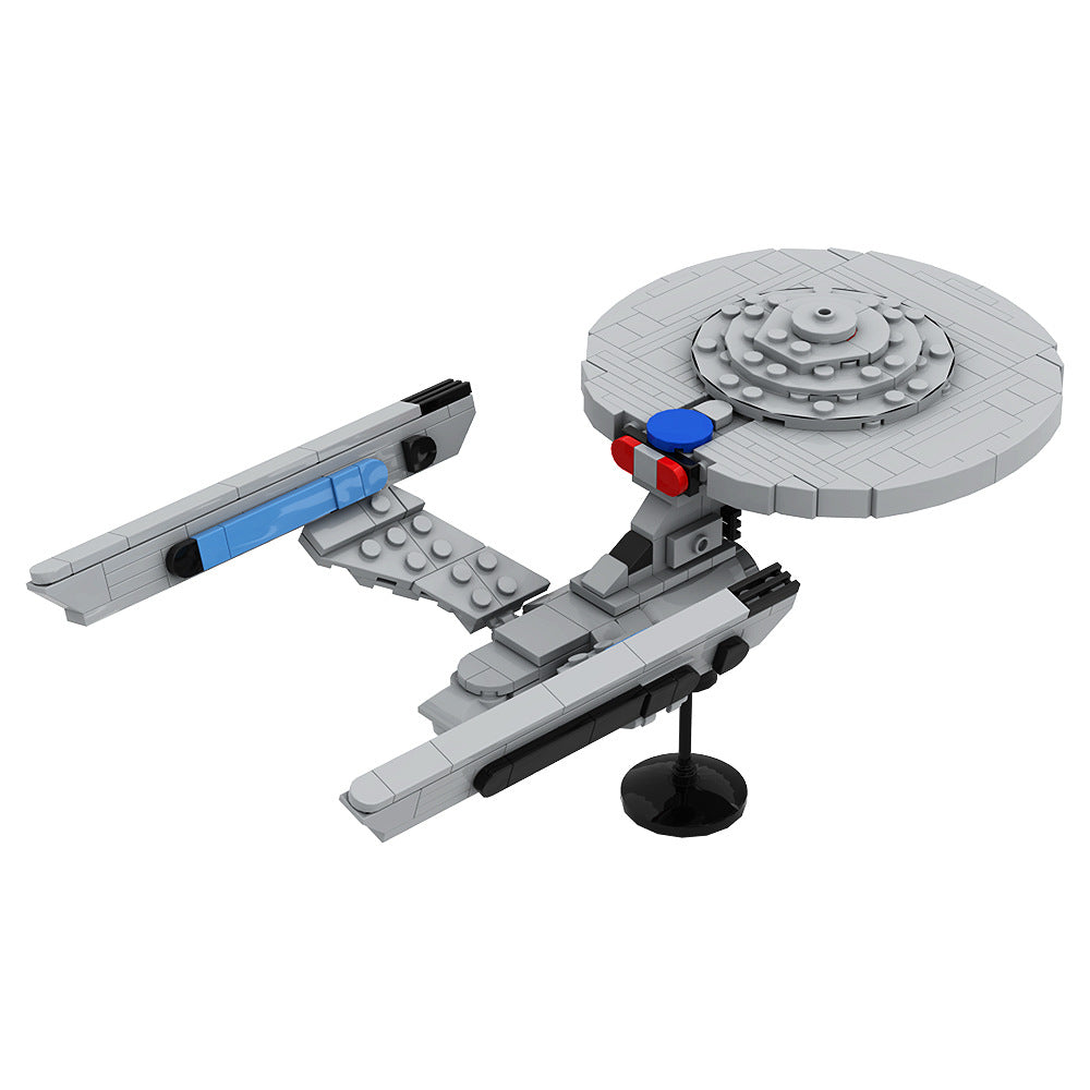 star trek enterprise 1701-a building set | gobricks - 2