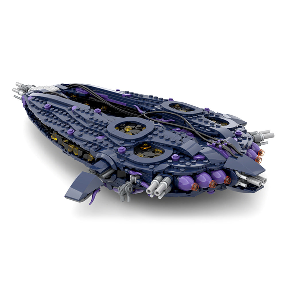 stargate wraith hive ship building set | stargate | moc-179892 - 5