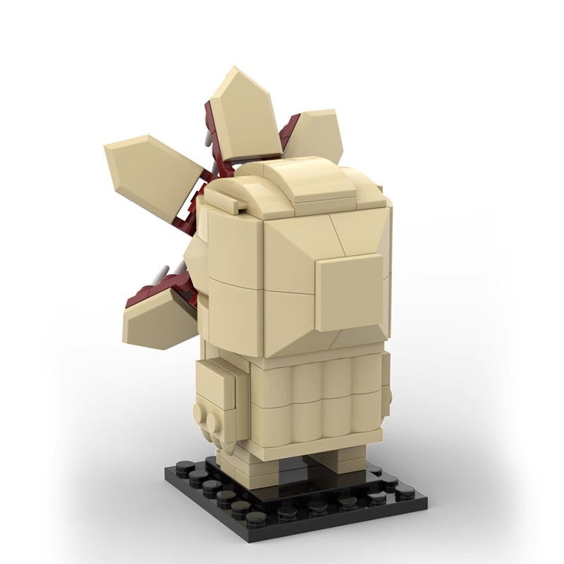 stranger things demogorgon moc brickheadz building set | moc-35522 - 4