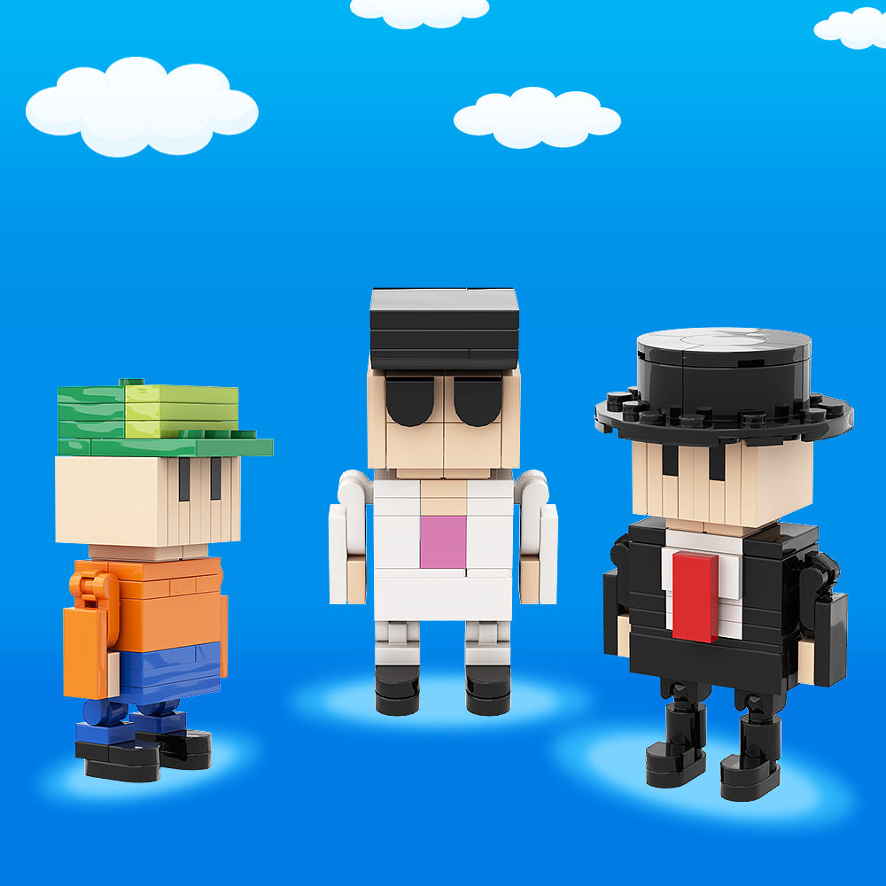stumble guys moc building set - 1