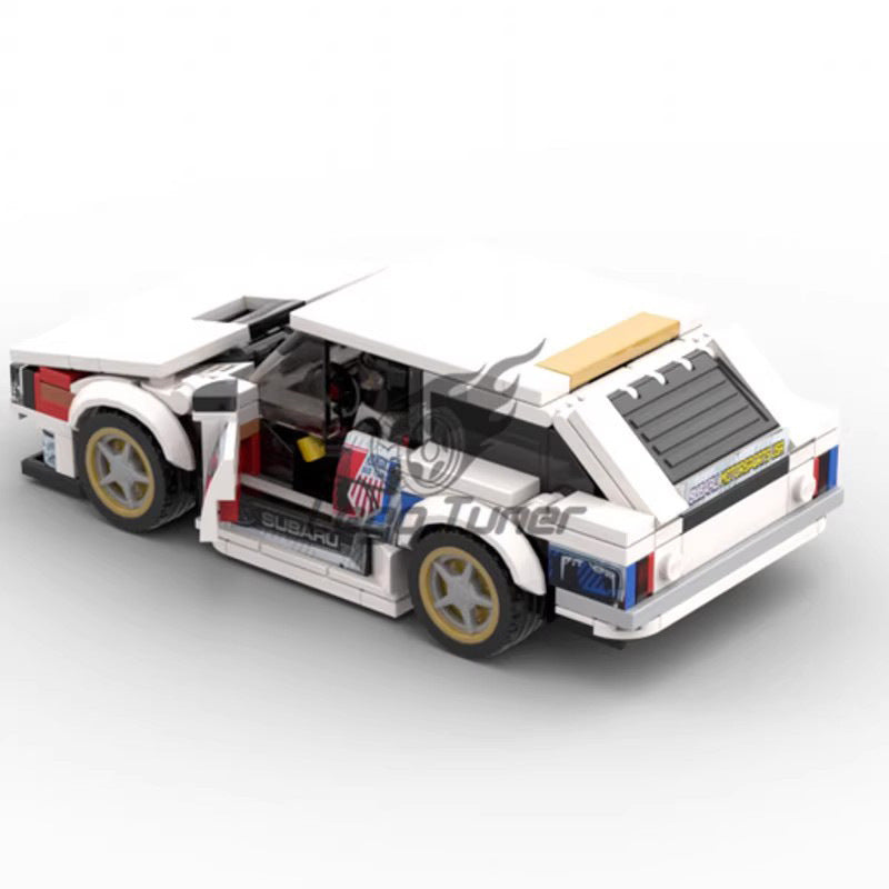 subaru family huckster building set | moc-134669 - 4