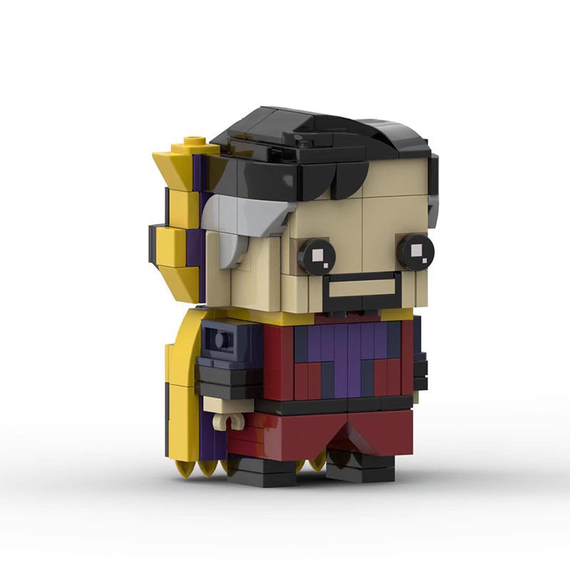 supreme doctor strange brickheadz moc set | lego-compatible - 4