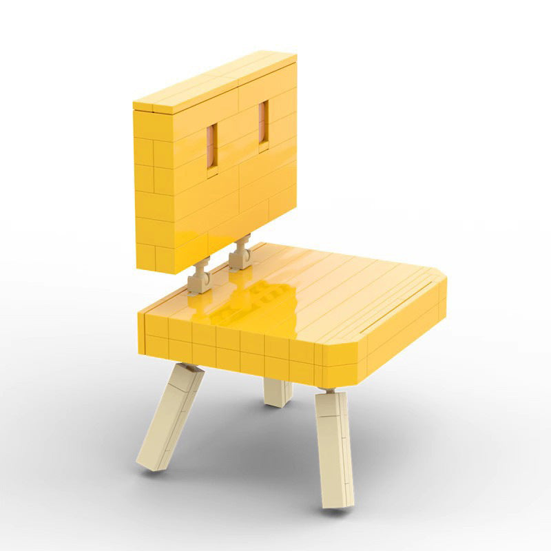 suzume souta’s chair building set | anime display model | 119 pcs - 2