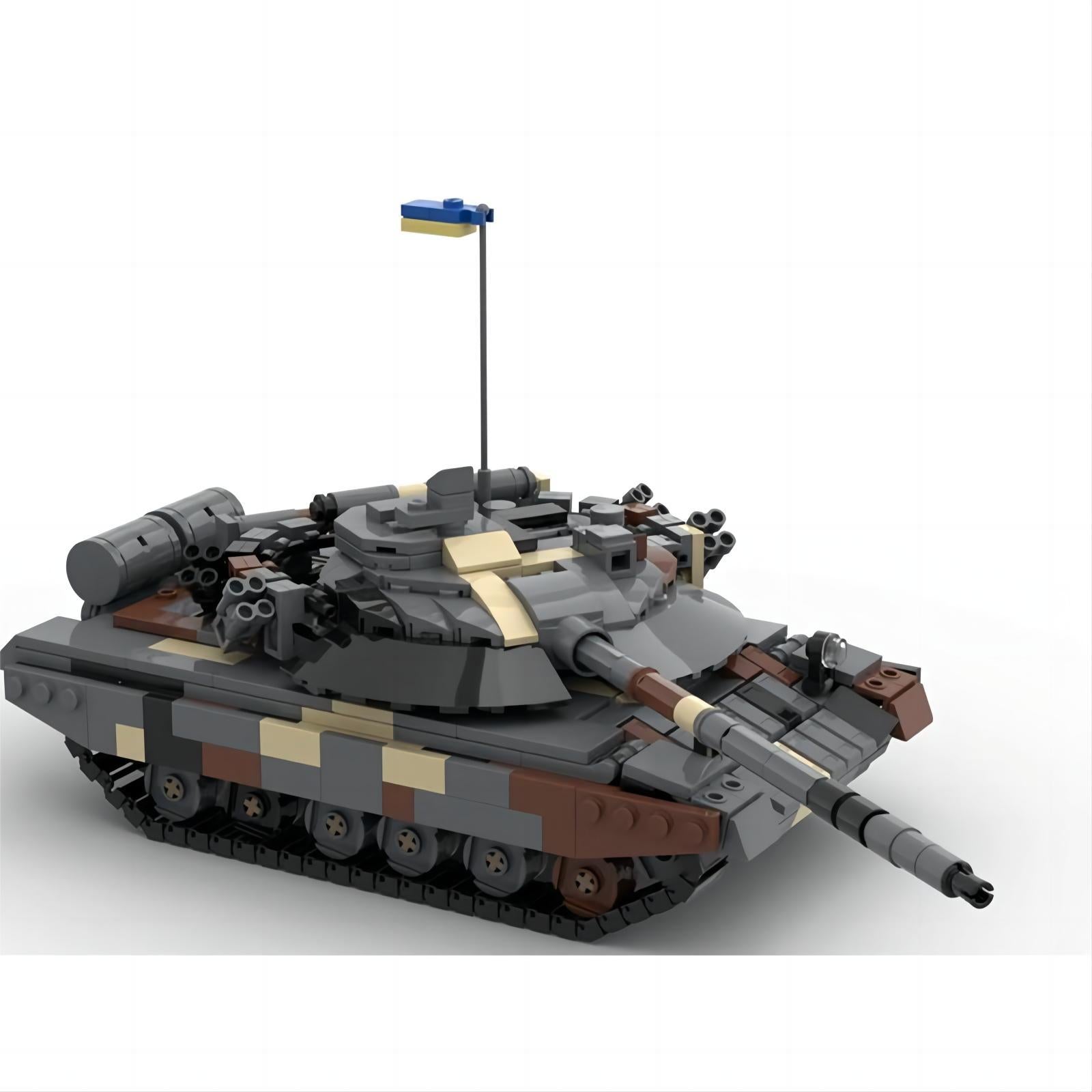 t-64bm bulat tank building set | moc-61409 - 1