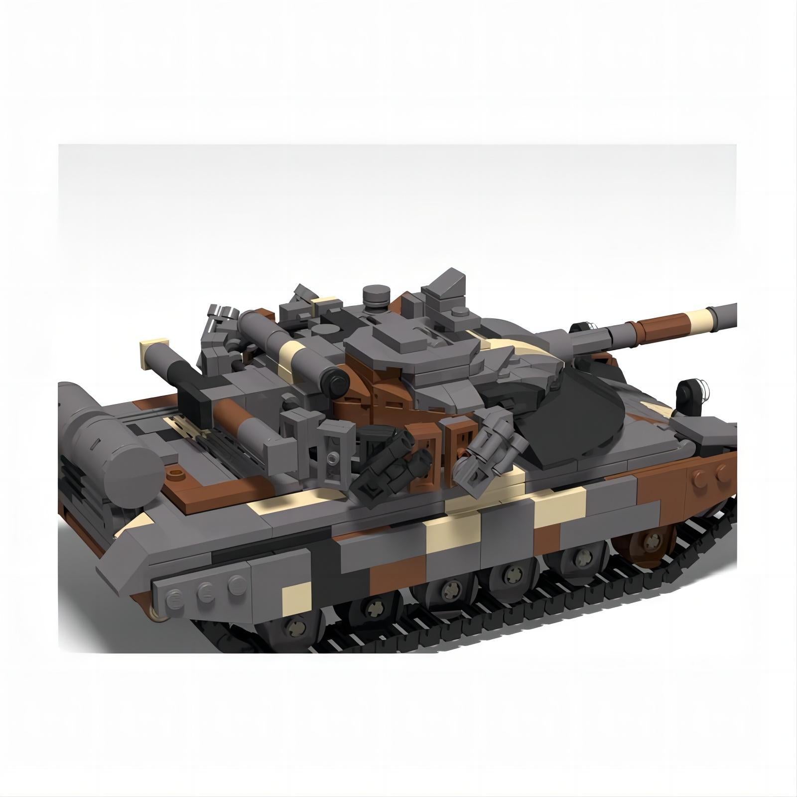 t-64bm bulat tank building set | moc-61409 - 3
