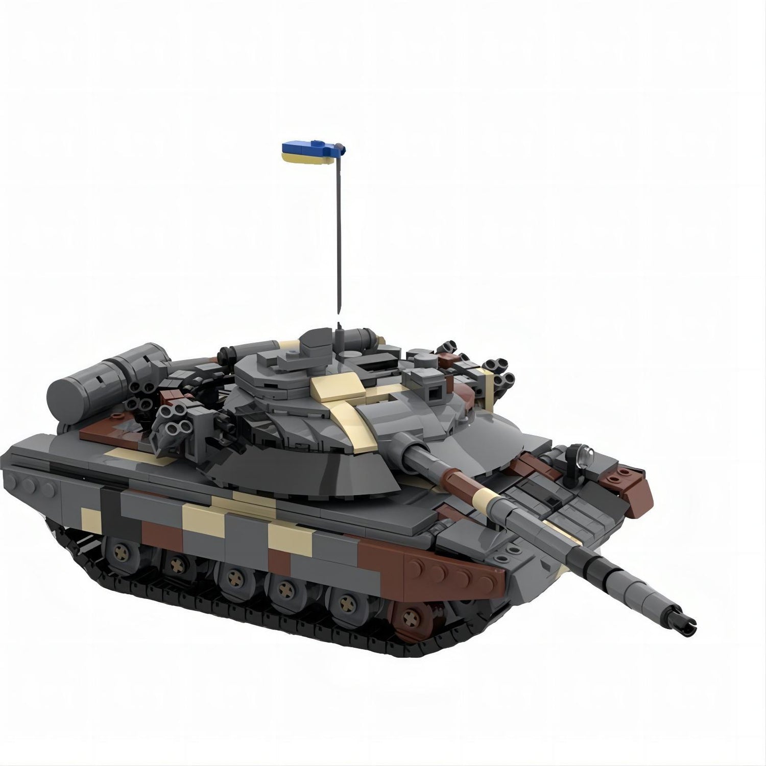 t-64bm bulat tank building set | moc-61409 - 4