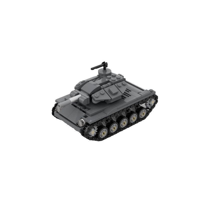 t49 light tank building set | moc-107358 - 3