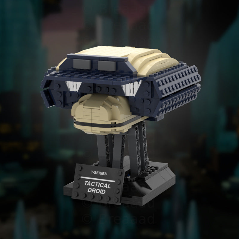 tactical droid helmet building set | star wars | moc-87786 - 1