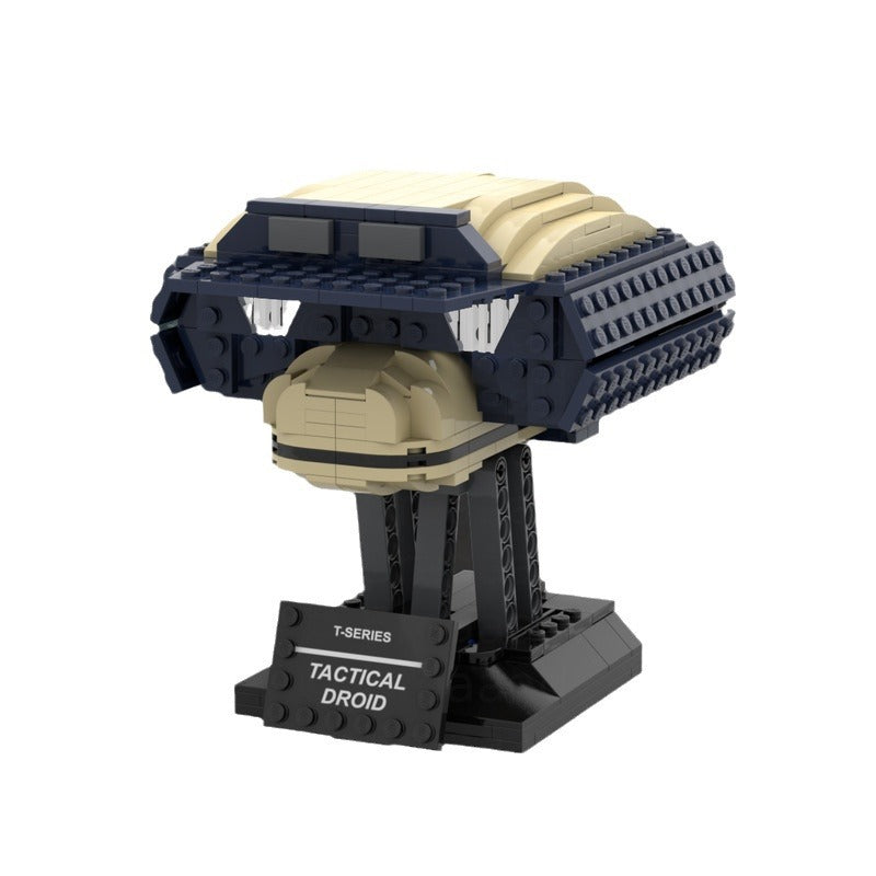 tactical droid helmet building set | star wars | moc-87786 - 5
