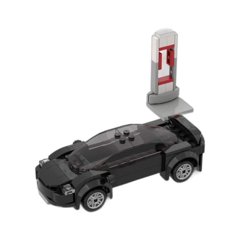 tesla model s building set | moc-47059 - 2