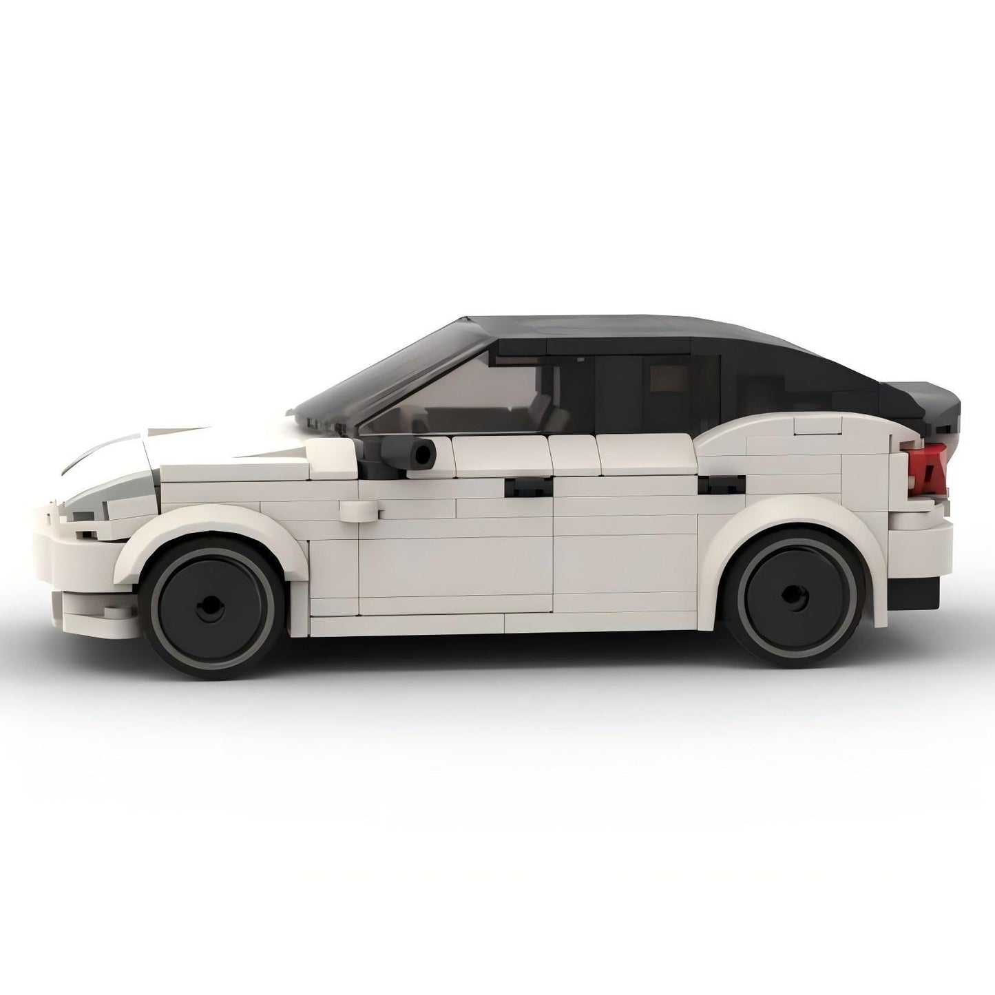 tesla model y white building set | moc-159260 - 4
