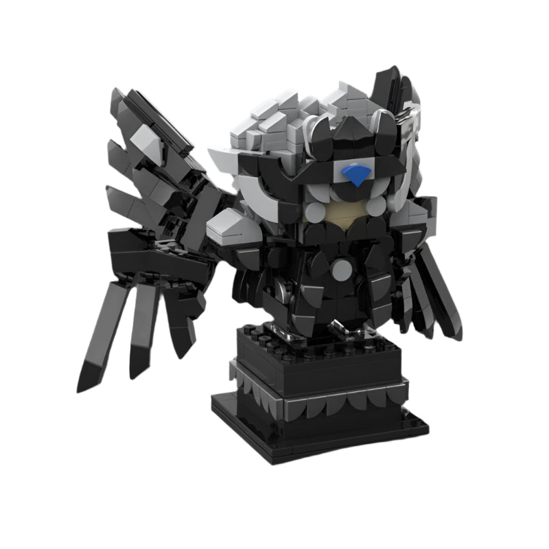 thanatos brickheadz building set | saint seiya | moc-100767 - 1