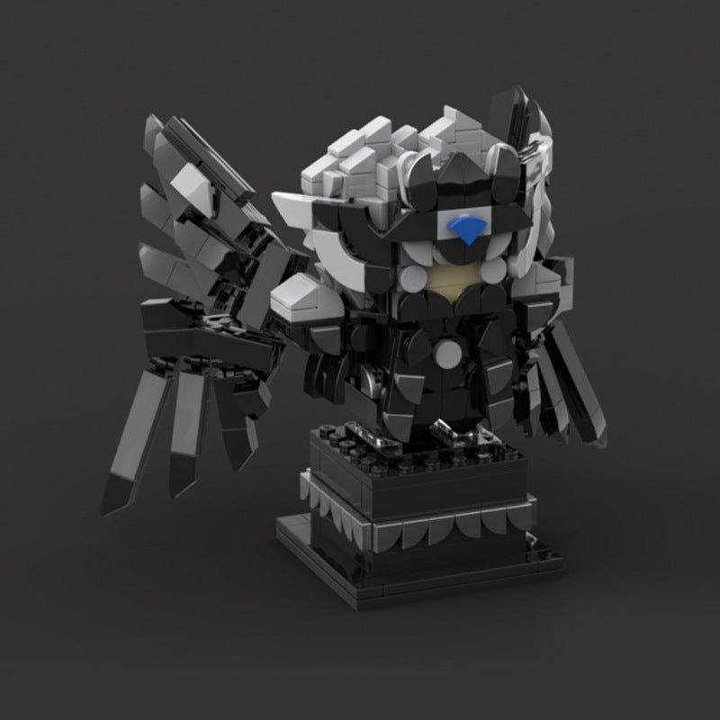 thanatos brickheadz building set | saint seiya | moc-100767 - 2