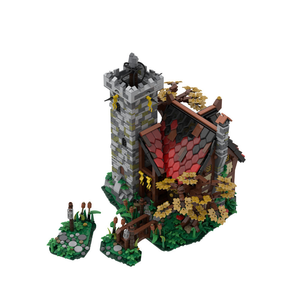 the alchemist's tower building set | moc-57875 - 2