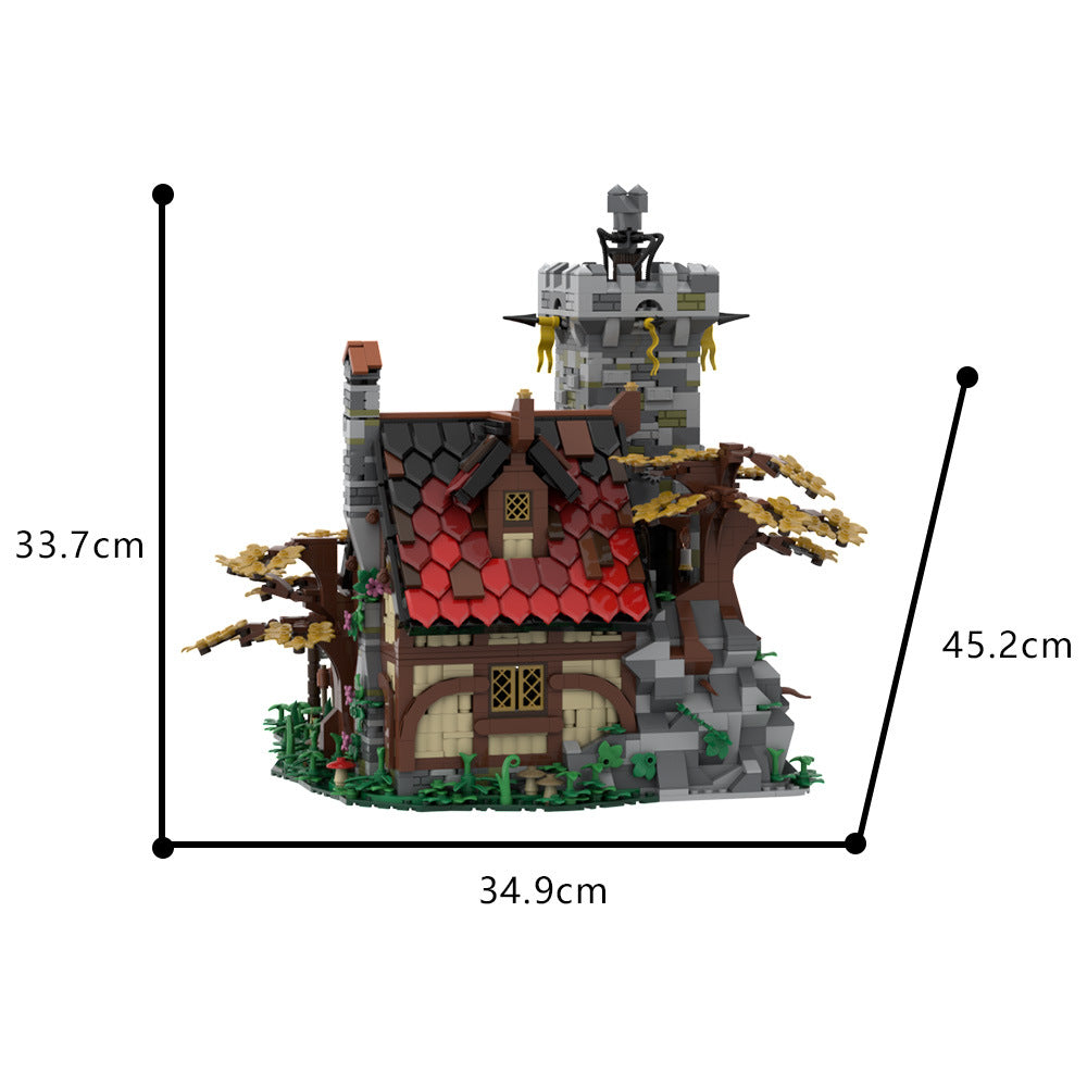 the alchemist's tower building set | moc-57875 - 4
