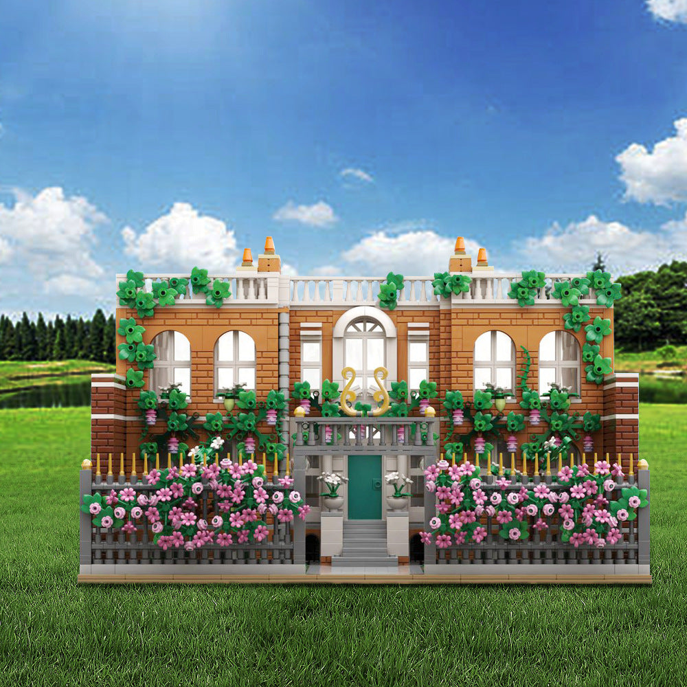 the bridgerton house building set | moc-111690 - 1