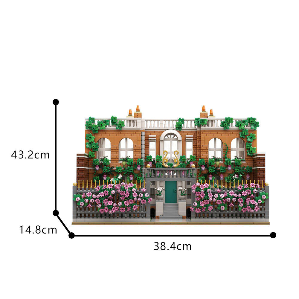 the bridgerton house building set | moc-111690 - 3