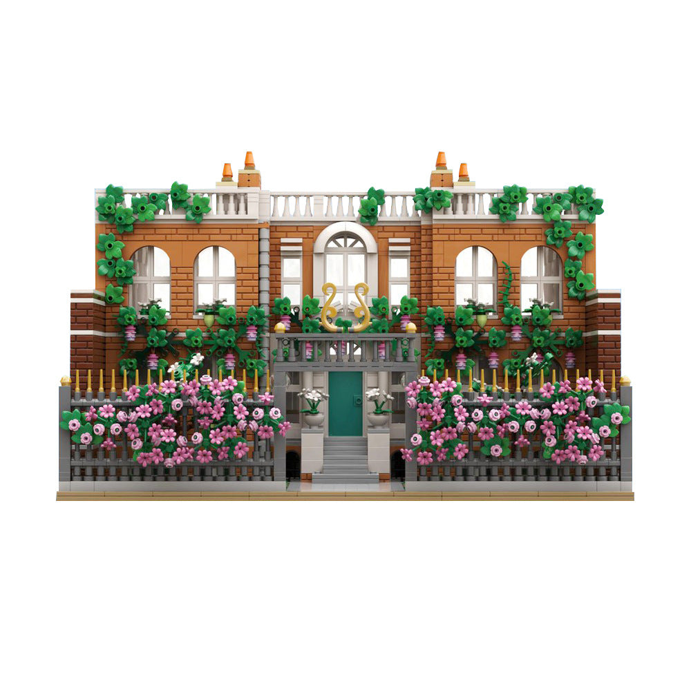 the bridgerton house building set | moc-111690 - 5
