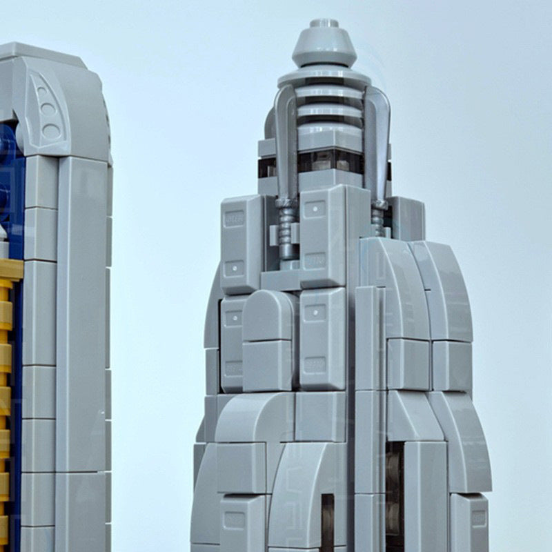 the capital architecture skyline building set | moc-159740 - 3