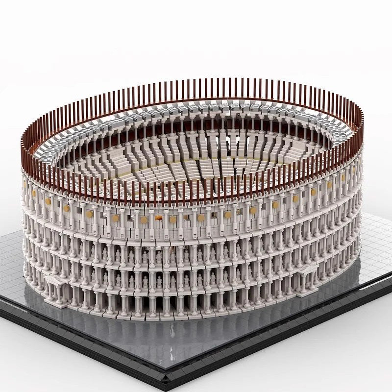 the real colosseum building set | moc-58811 - 2