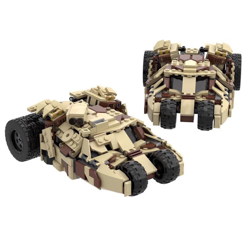 the tumbler - camo batmobile building set | 76239 mod | moc-39006 - 2