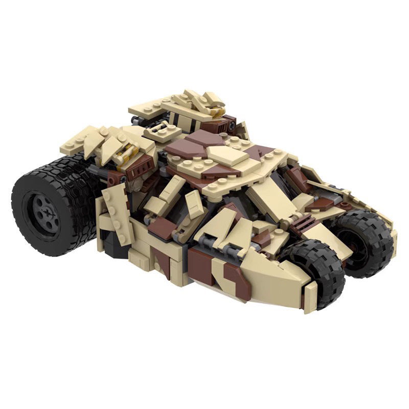 the tumbler - camo batmobile building set | 76239 mod | moc-39006 - 3