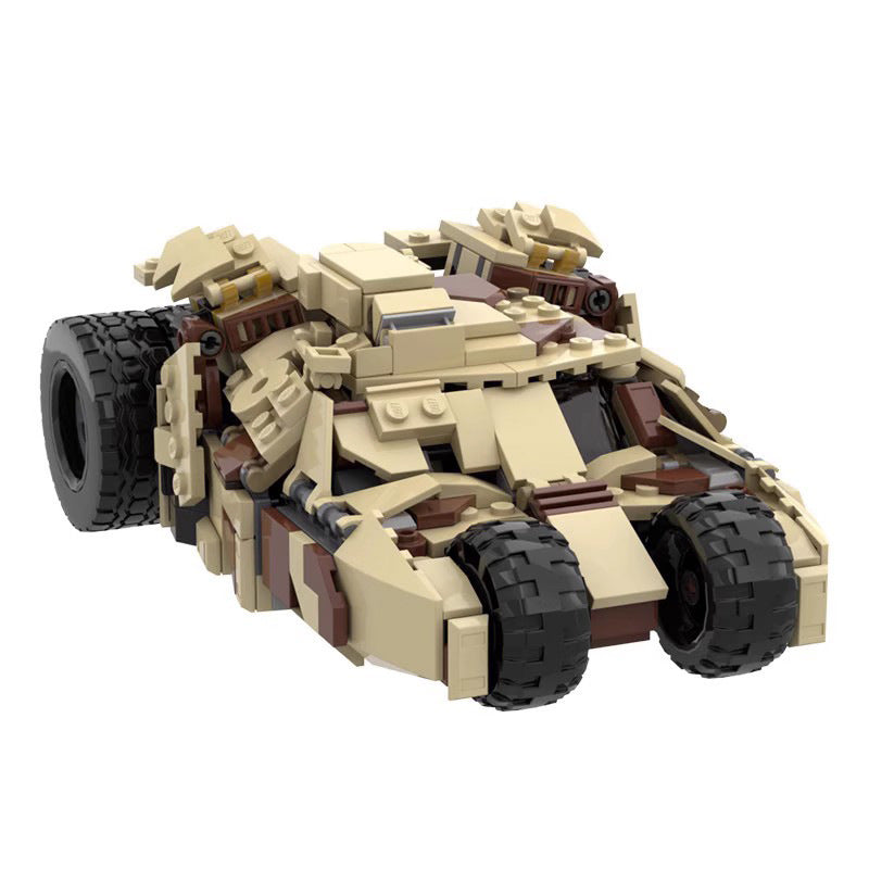 the tumbler - camo batmobile building set | 76239 mod | moc-39006 - 5