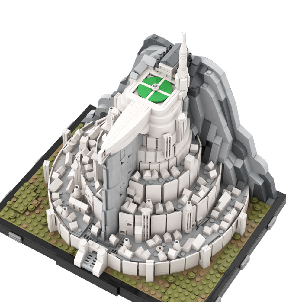 the white city minas tirith building set | lotr | moc-140900 - 2