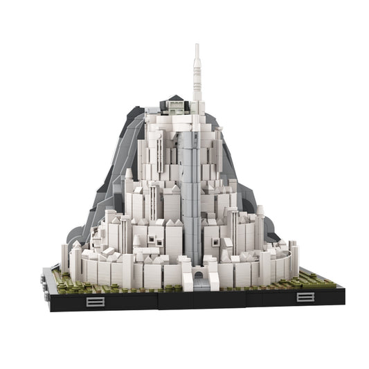 the white city minas tirith building set | lotr | moc-140900 - 5