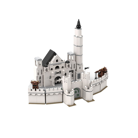 the white city of gondor building set | lotr | moc-122301 - 1