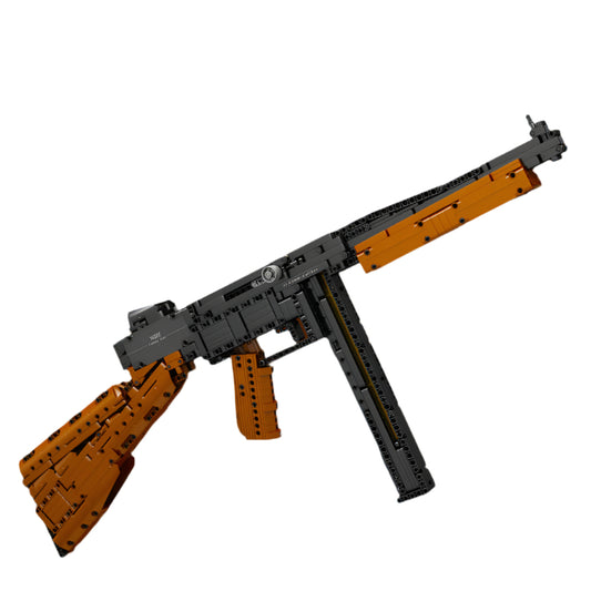 thompson submachine gun building kit | mouldking 14022 - 6