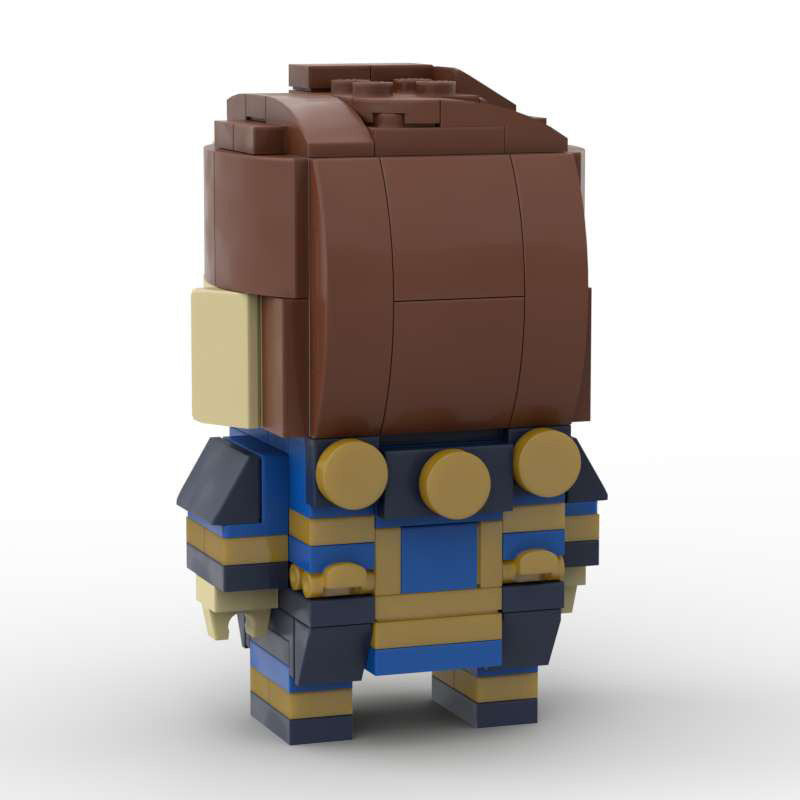 tiamut celestial brickheadz moc set | lego-compatible eternals toy - 3