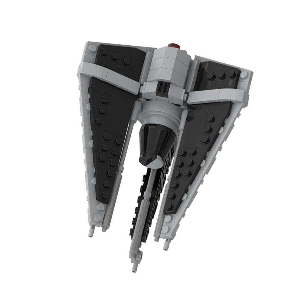 tie phantom midi-scale building set | star wars | moc-140080 - 5