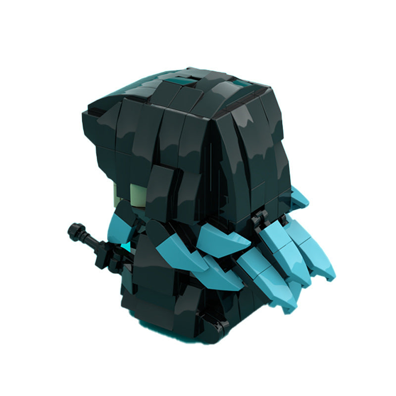 tokitou muichirou brickheadz building set | demon slayer | moc-128316 - 5