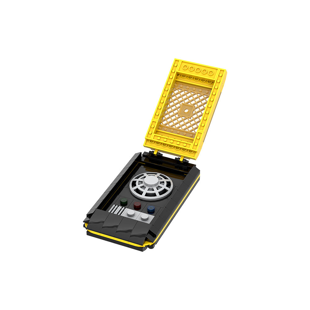 tos communicator building set | star trek | moc-66404 - 3