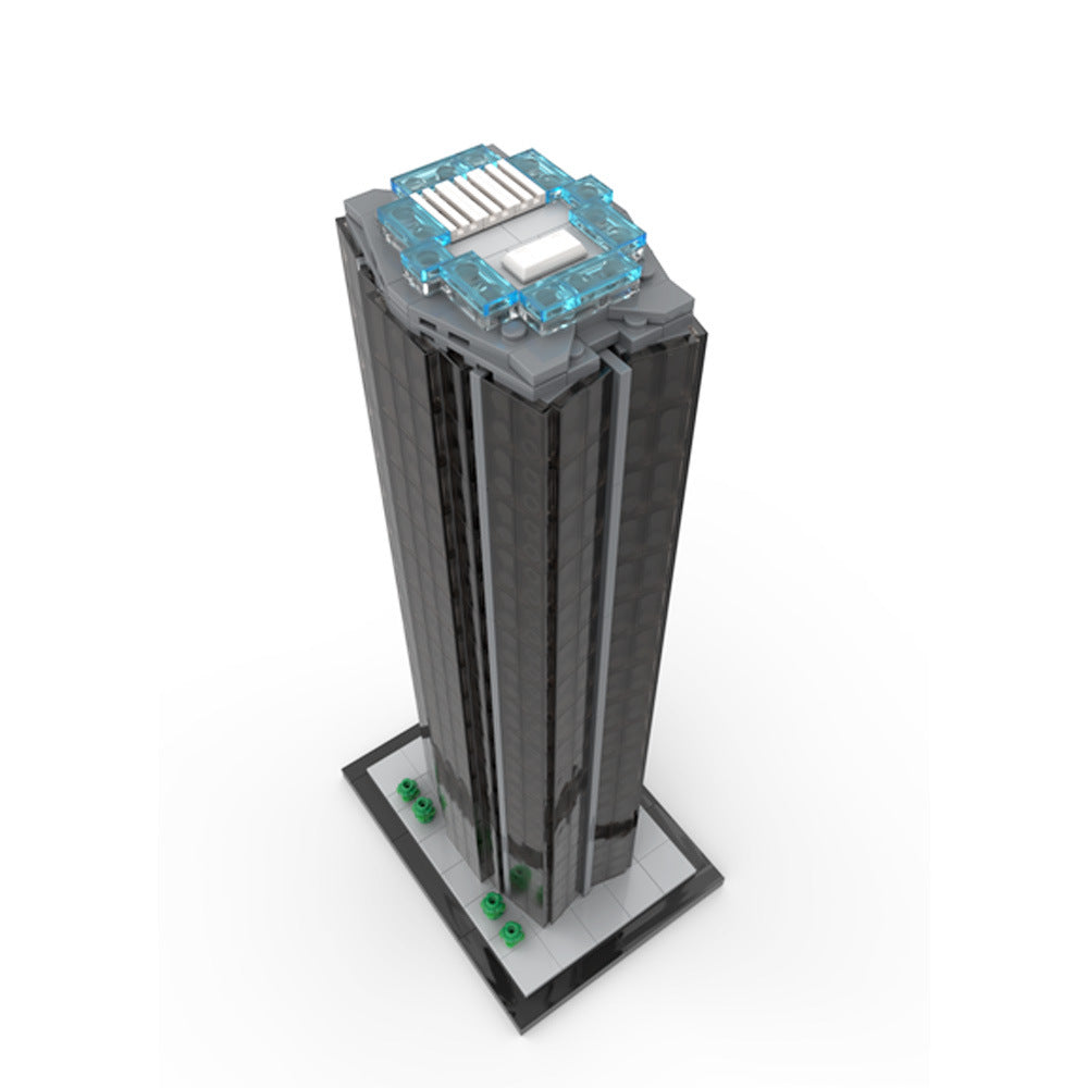 tour montparnasse 1:800 scale paris, france | moc-163118 - 3