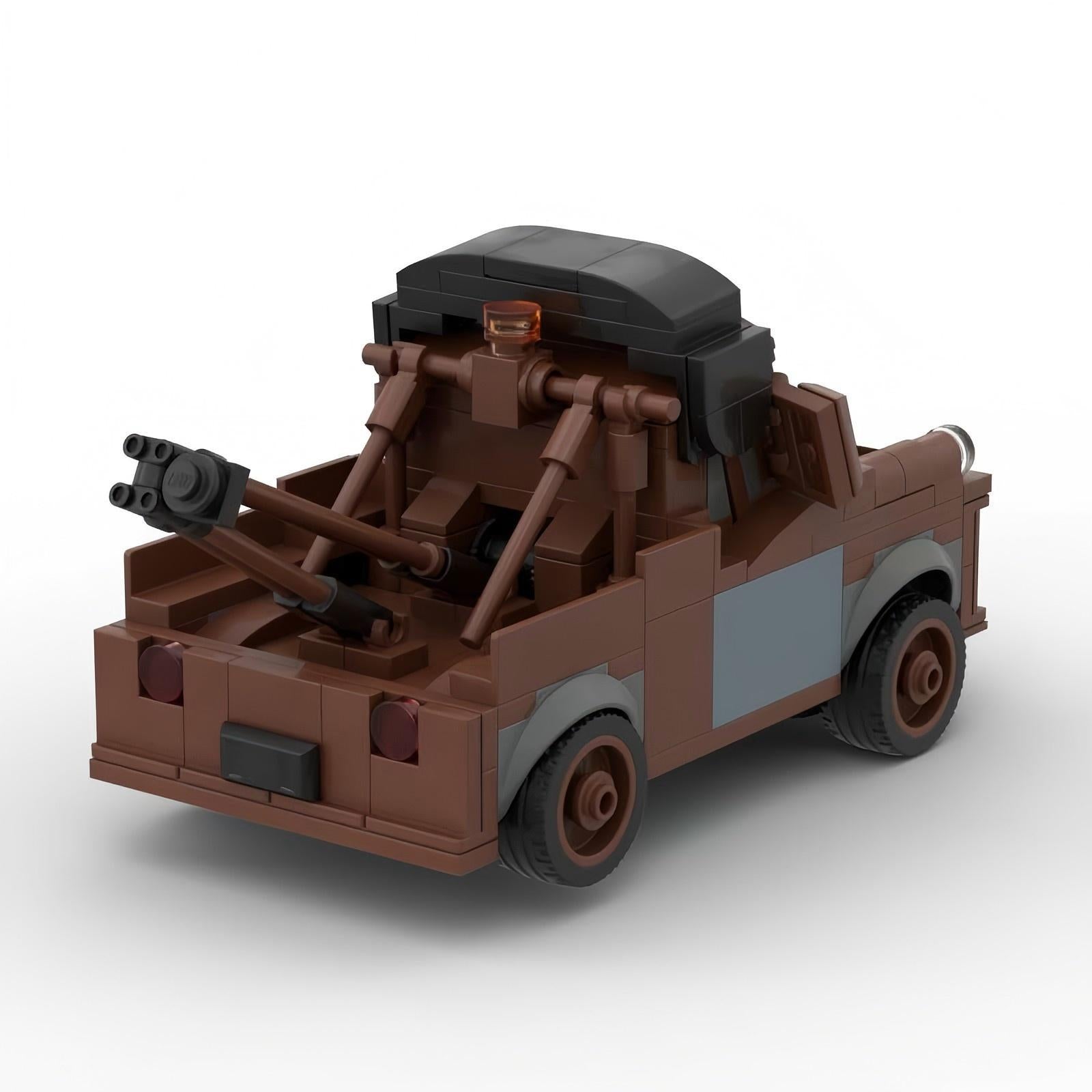 tow mater building set from cars | moc-183098 - 2
