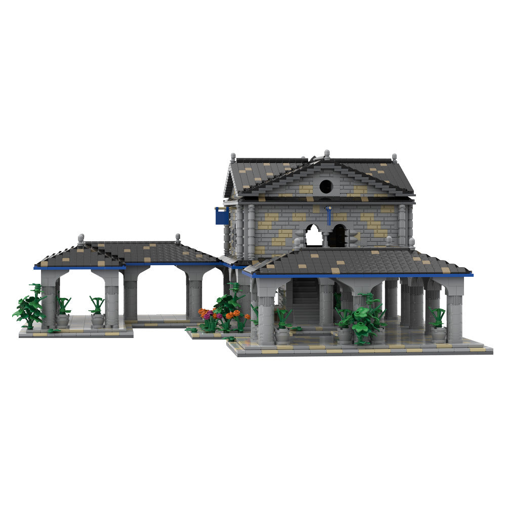 town center building set | age of empires | moc-198647 - 3