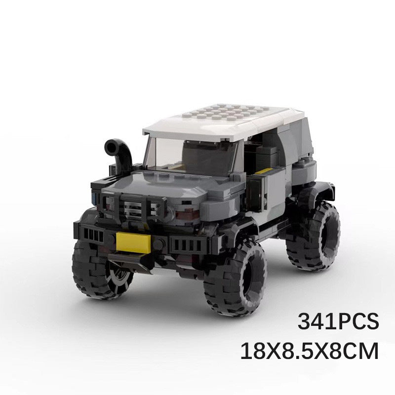 toyota fj cruiser building set | lego compatible - 3