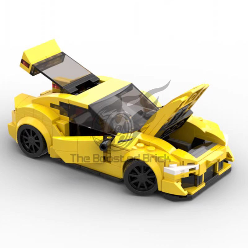 toyota supra gr building set | moc-79544 - 4