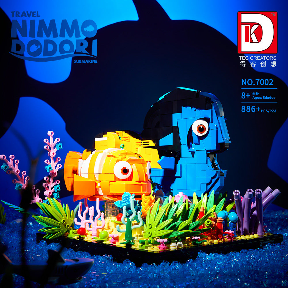 travel nimmo and dodori - 886 pcs | dk 7002 - 2