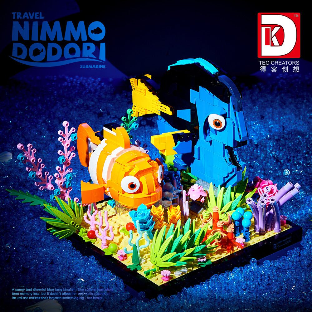 travel nimmo and dodori - 886 pcs | dk 7002 - 3