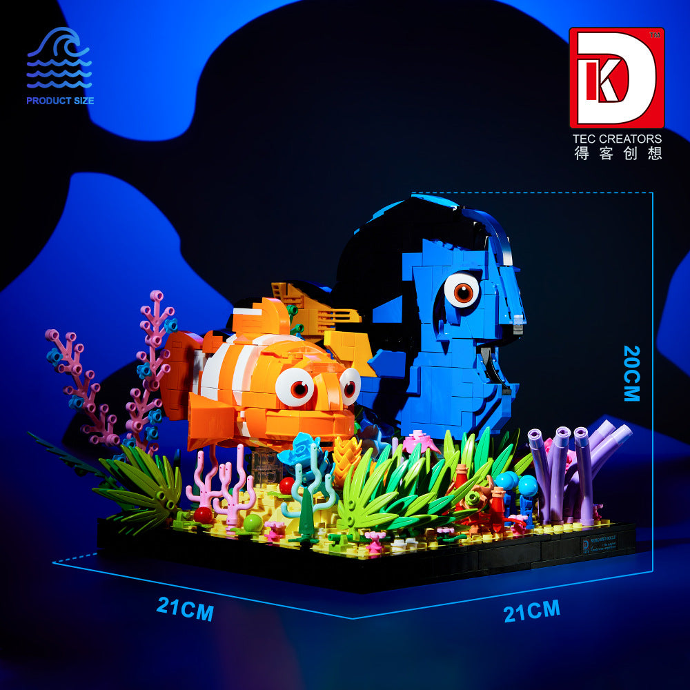travel nimmo and dodori - 886 pcs | dk 7002 - 4