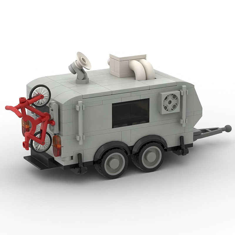 travel trailer building set | moc-105048 - 2