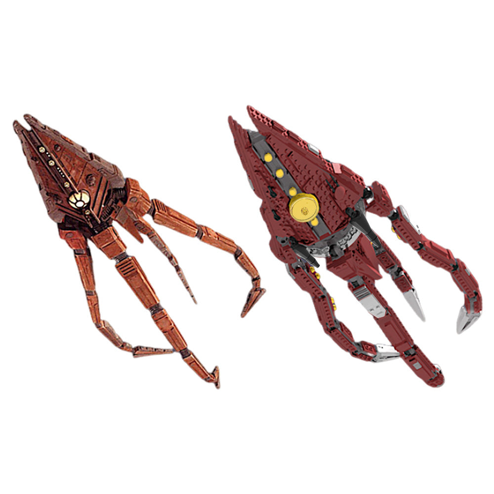 trident-class assault ship building set | star wars | moc-146849 - 5