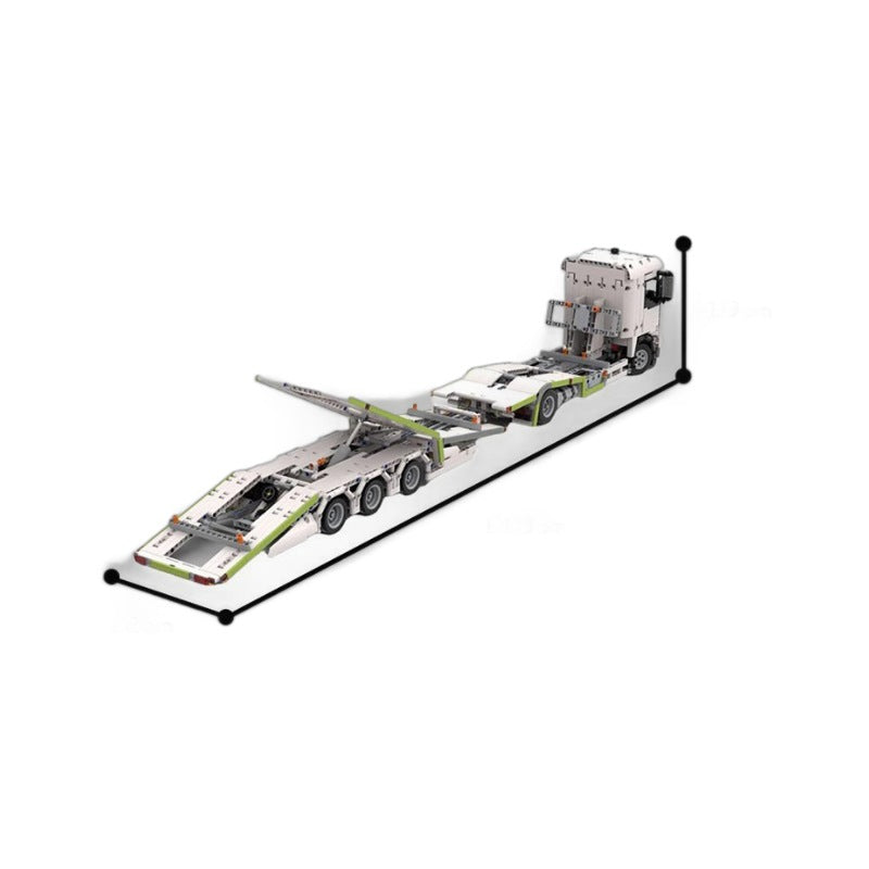 truck transporter building set | moc-71551 - 2