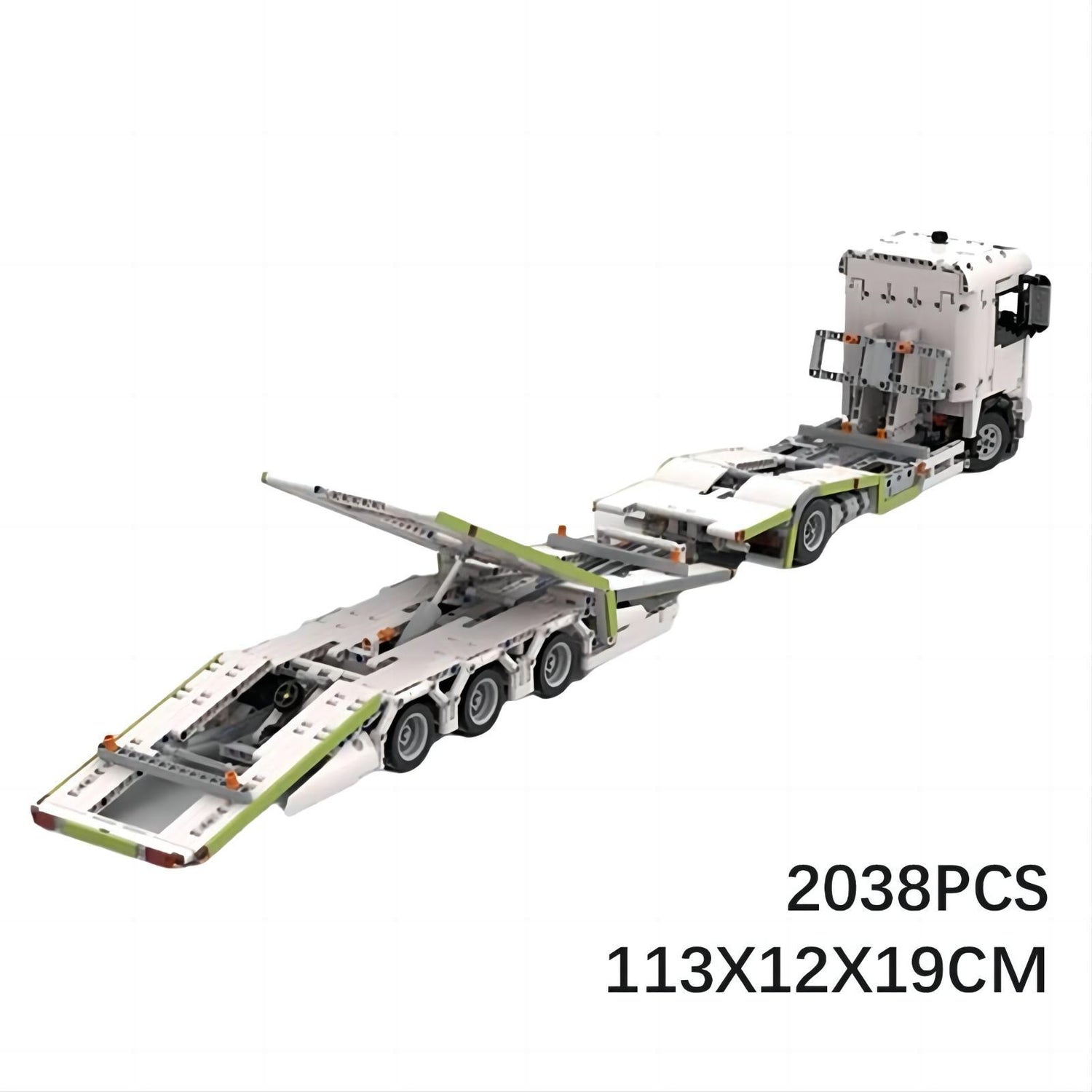 truck transporter building set | moc-71551 - 3